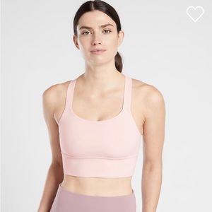 Athleta Warrior Longline Sports Bra